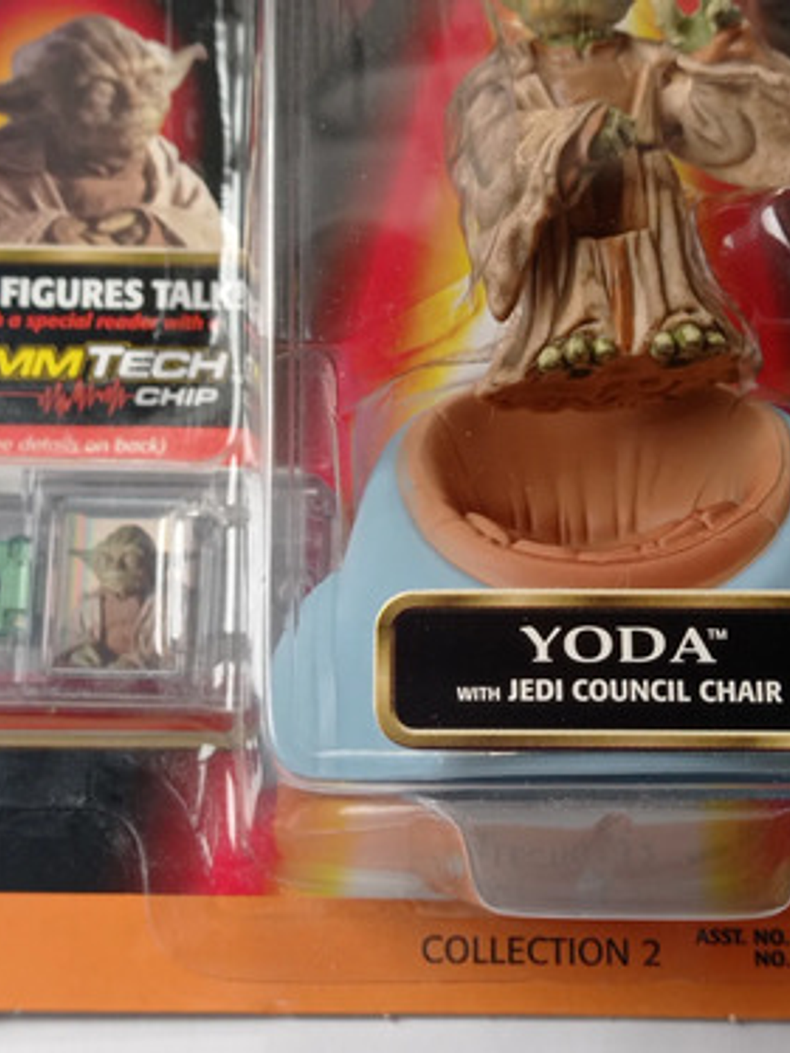 Yoda 1998 Star Wars Ep 1 Hasbro Commtech 4