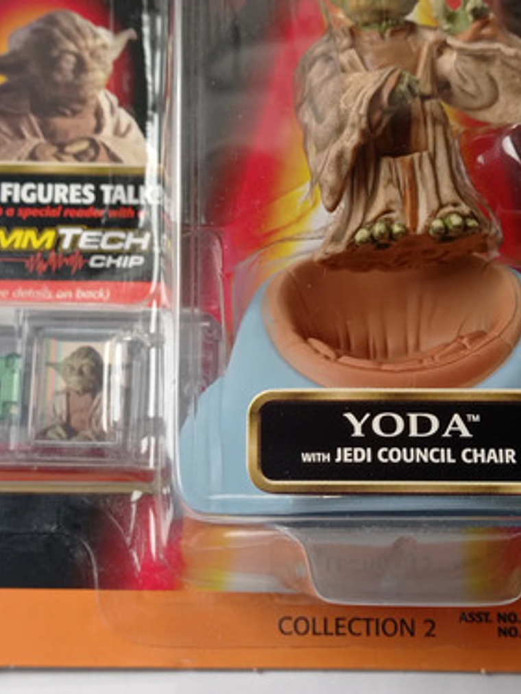 Yoda 1998 Star Wars Ep 1 Hasbro Commtech 4