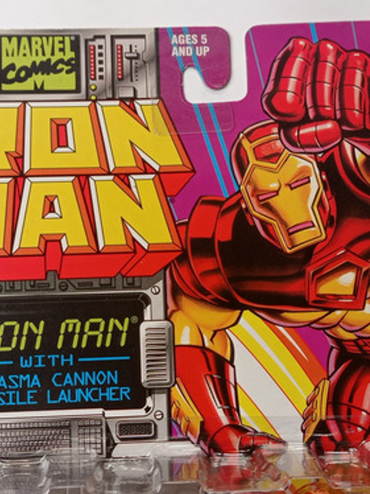 Iron Man Plasma Cannon 1994 Marvel Toy Biz 2