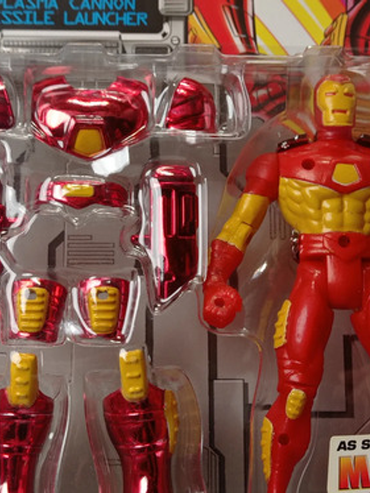 Iron Man Plasma Cannon 1994 Marvel Toy Biz 3