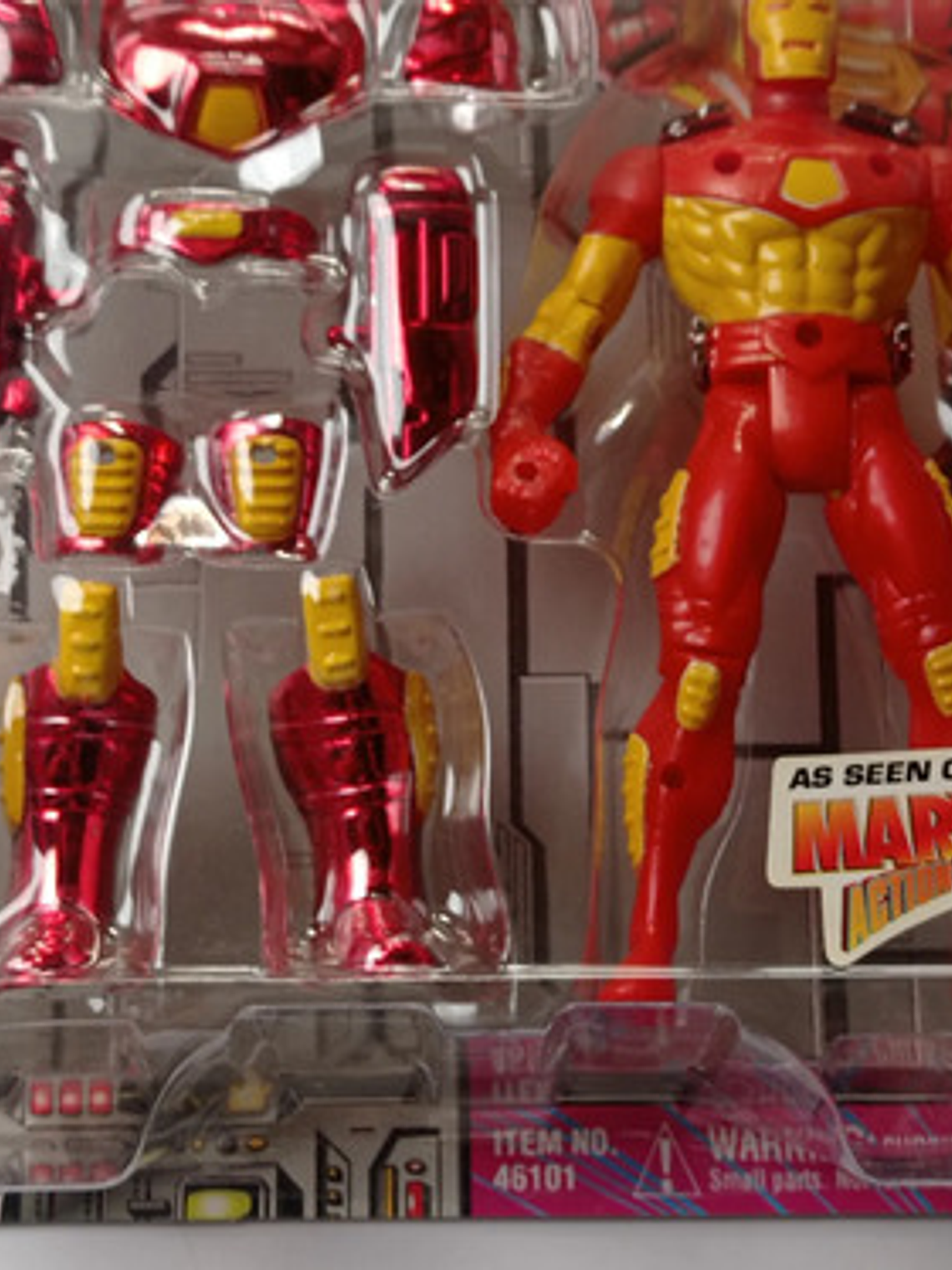 Iron Man Plasma Cannon 1994 Marvel Toy Biz 4