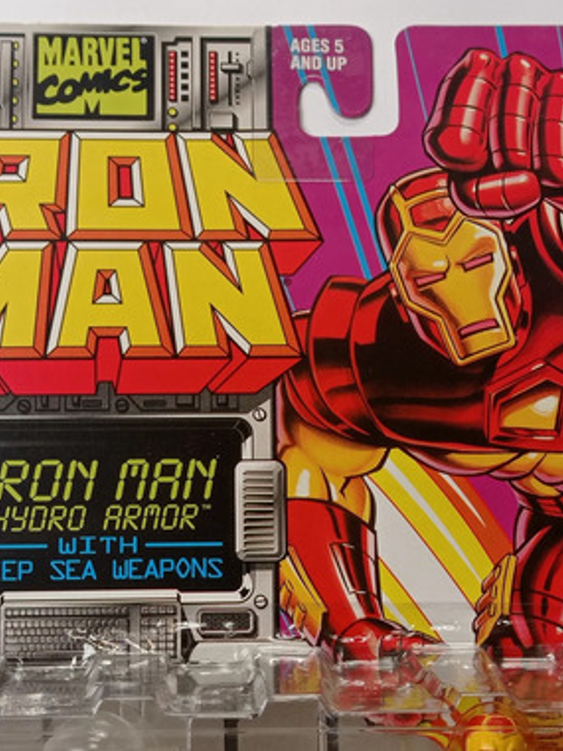 Iron Man Hydro Armor 1994 Marvel Toy Biz 2
