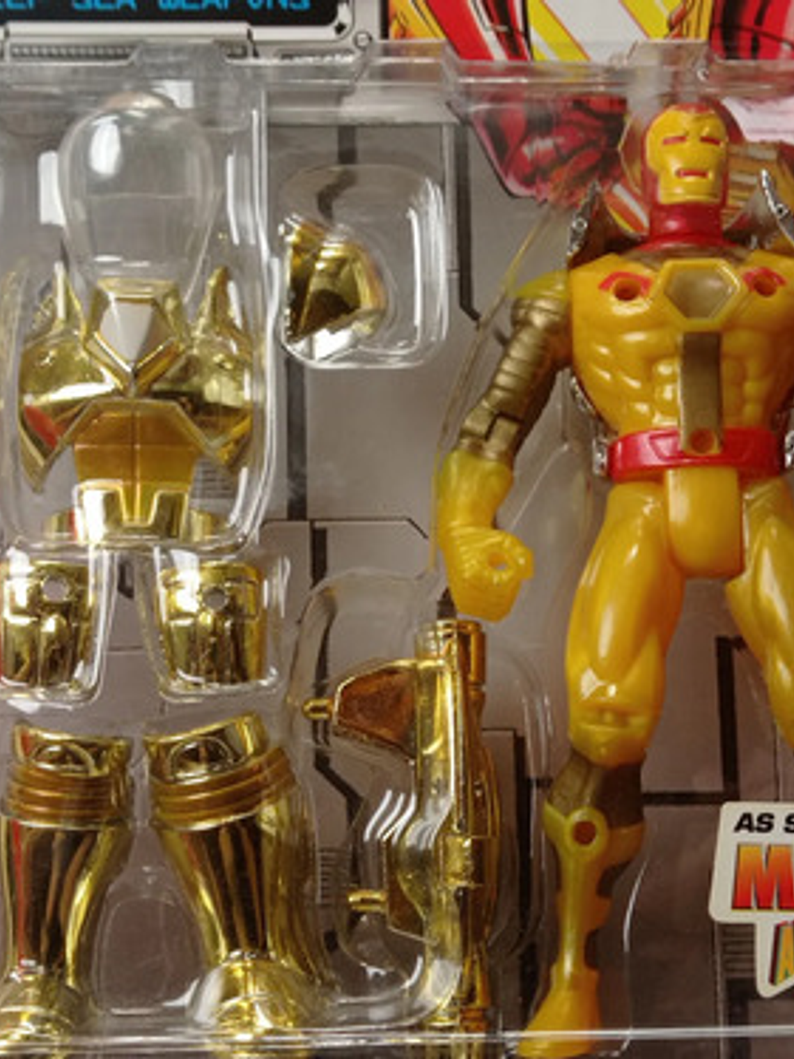 Iron Man Hydro Armor 1994 Marvel Toy Biz 3