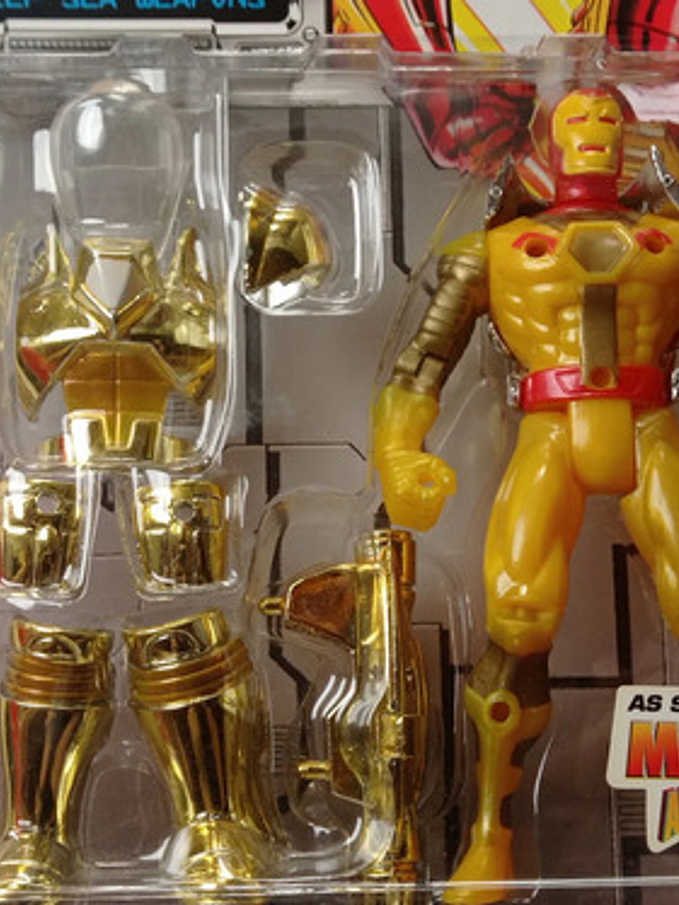 Iron Man Hydro Armor 1994 Marvel Toy Biz 3