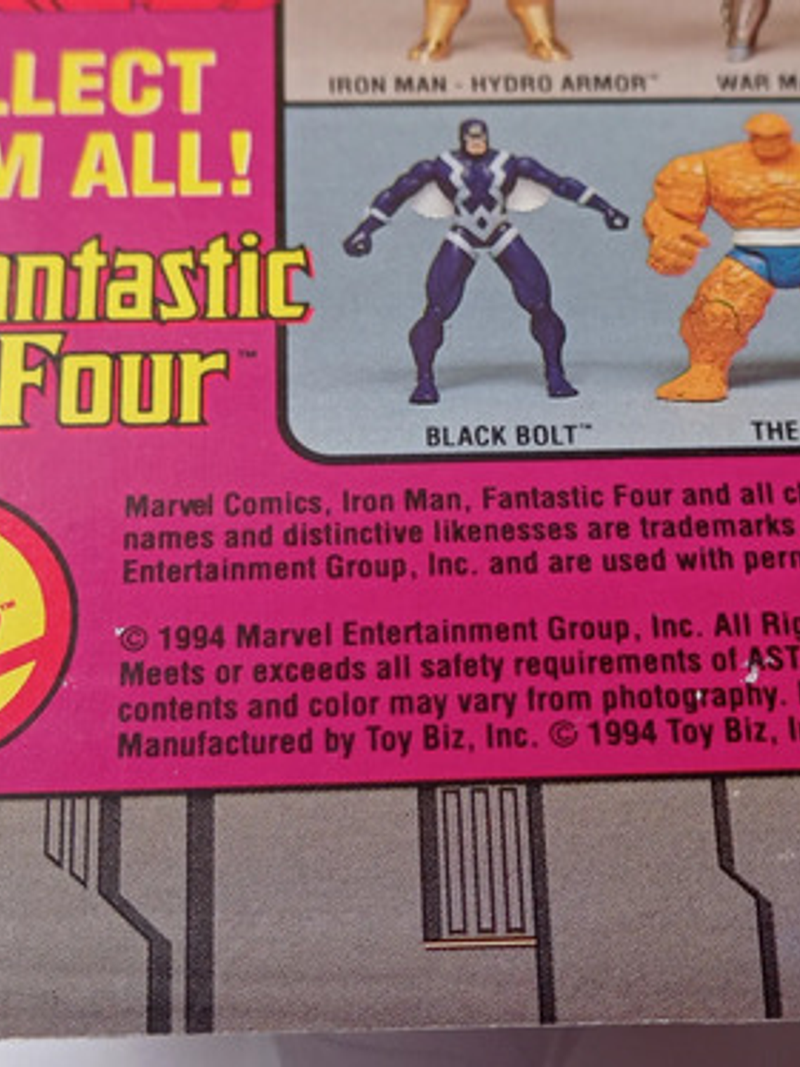 Iron Man Hydro Armor 1994 Marvel Toy Biz 6