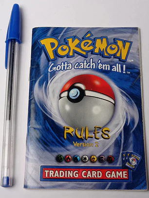 Libro De Reglas De Pokémon 1999 (sin Cartas)