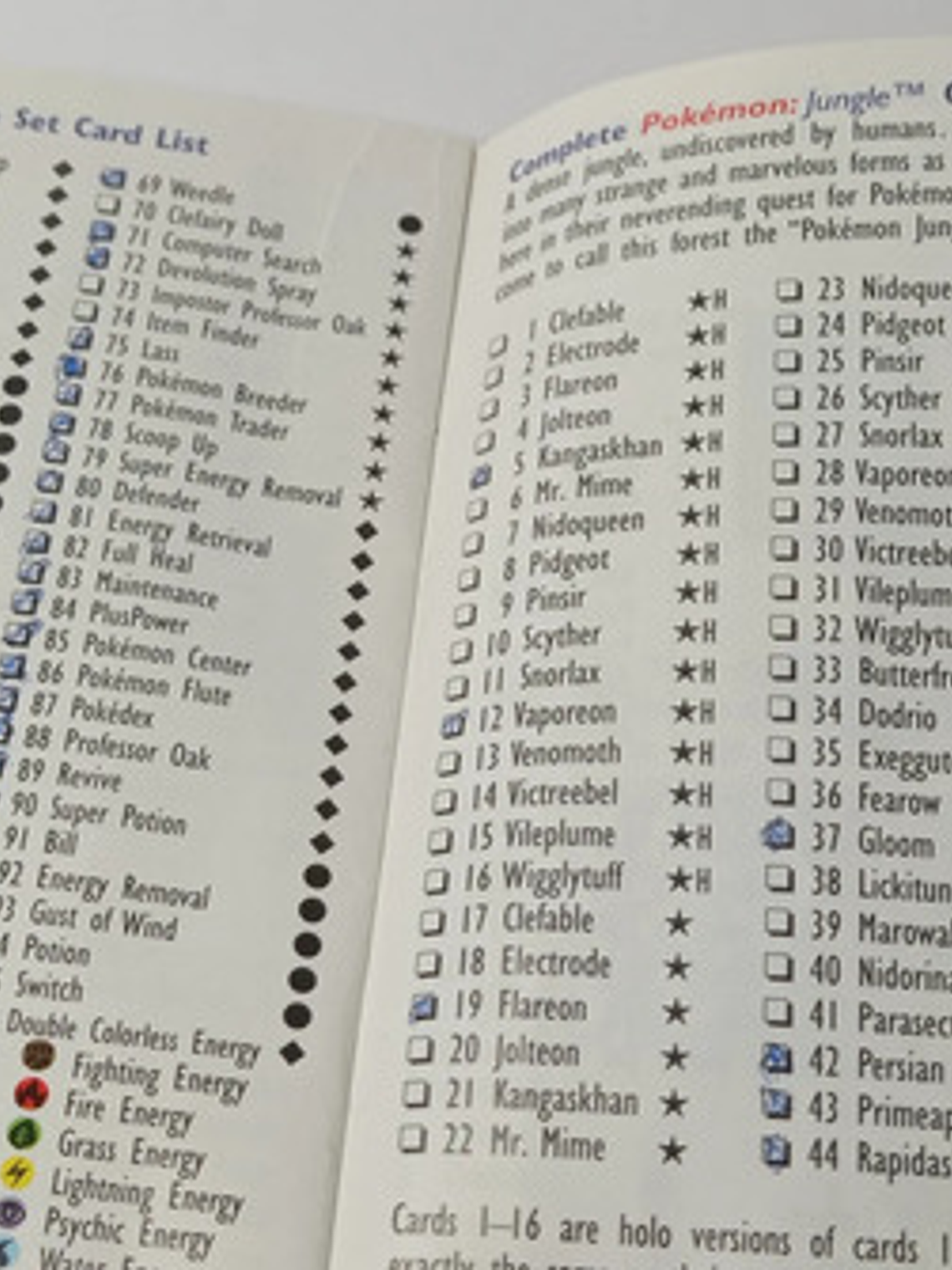 Libro De Reglas De Pokémon 1999 (sin Cartas) 3