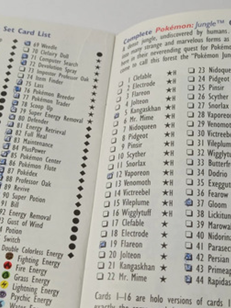 Libro De Reglas De Pokémon 1999 (sin Cartas) 3