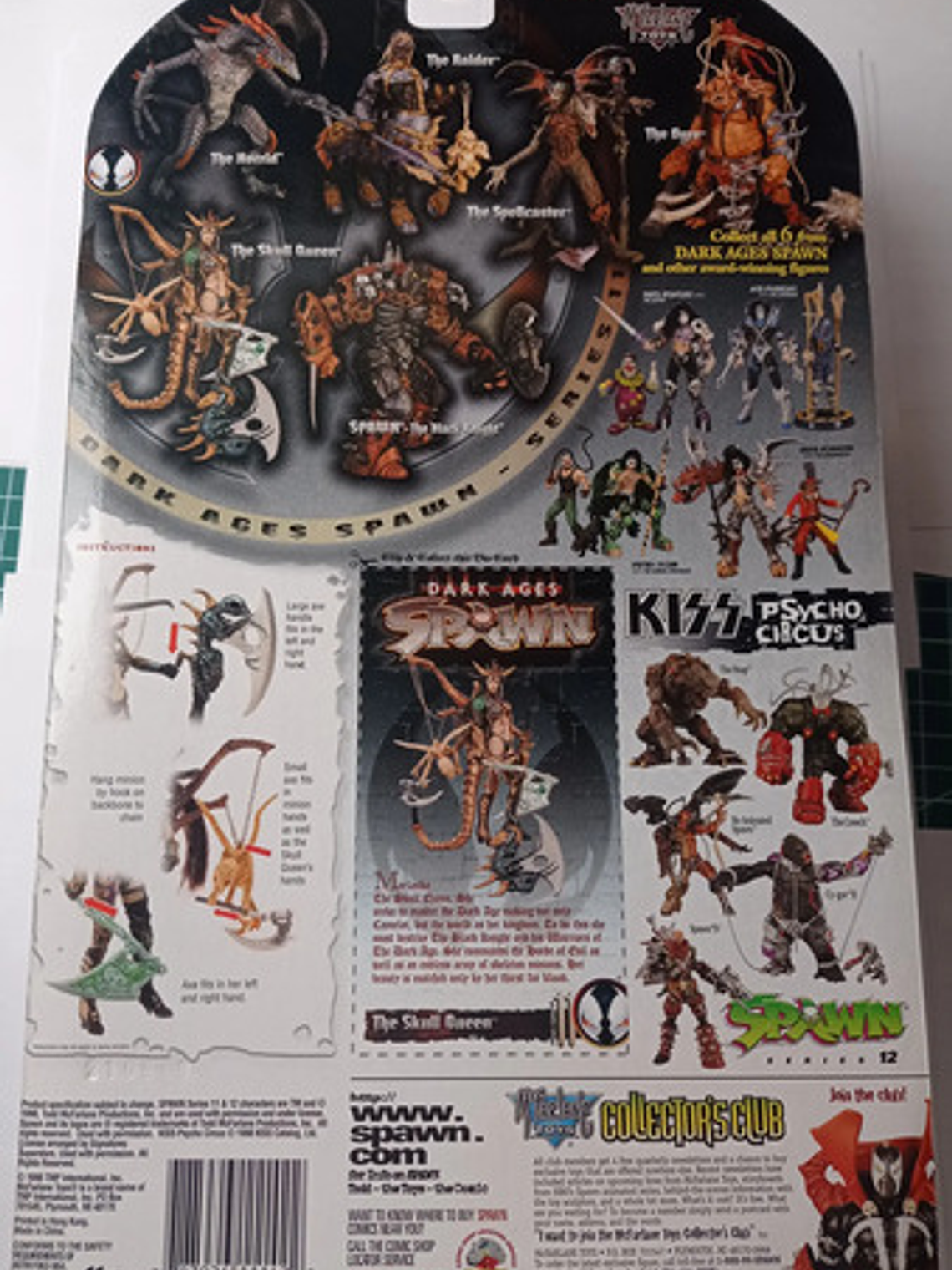 The Skull Queen 1998 Spawn Dark Ages Mcfarlane 6