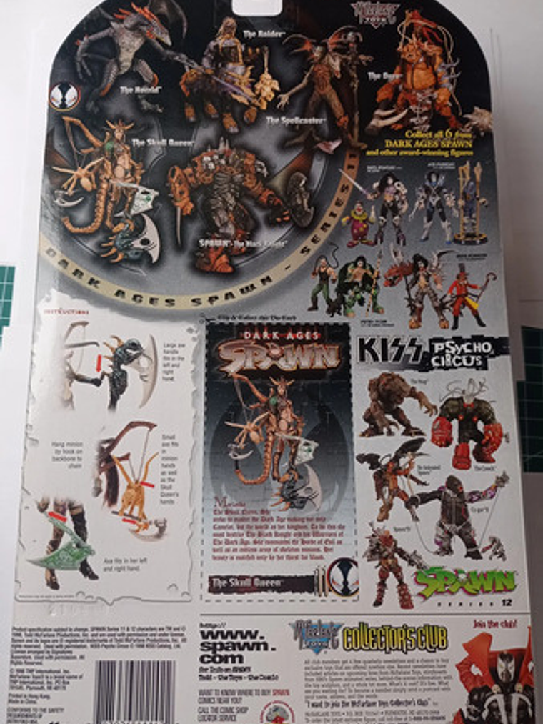 The Skull Queen 1998 Spawn Dark Ages Mcfarlane 6