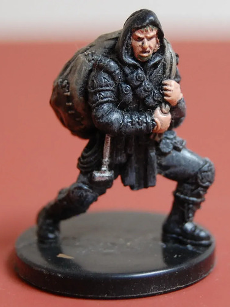 Human Bandit #34 Demonweb Dungeons And Dragons 1