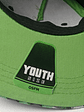 Gorra Jockey Minecraft Creeper Visera Plana Para Niño - Miniatura 3