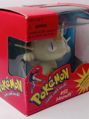 Meowth 1998 Nintendo Hasbro Pokemon Electronic