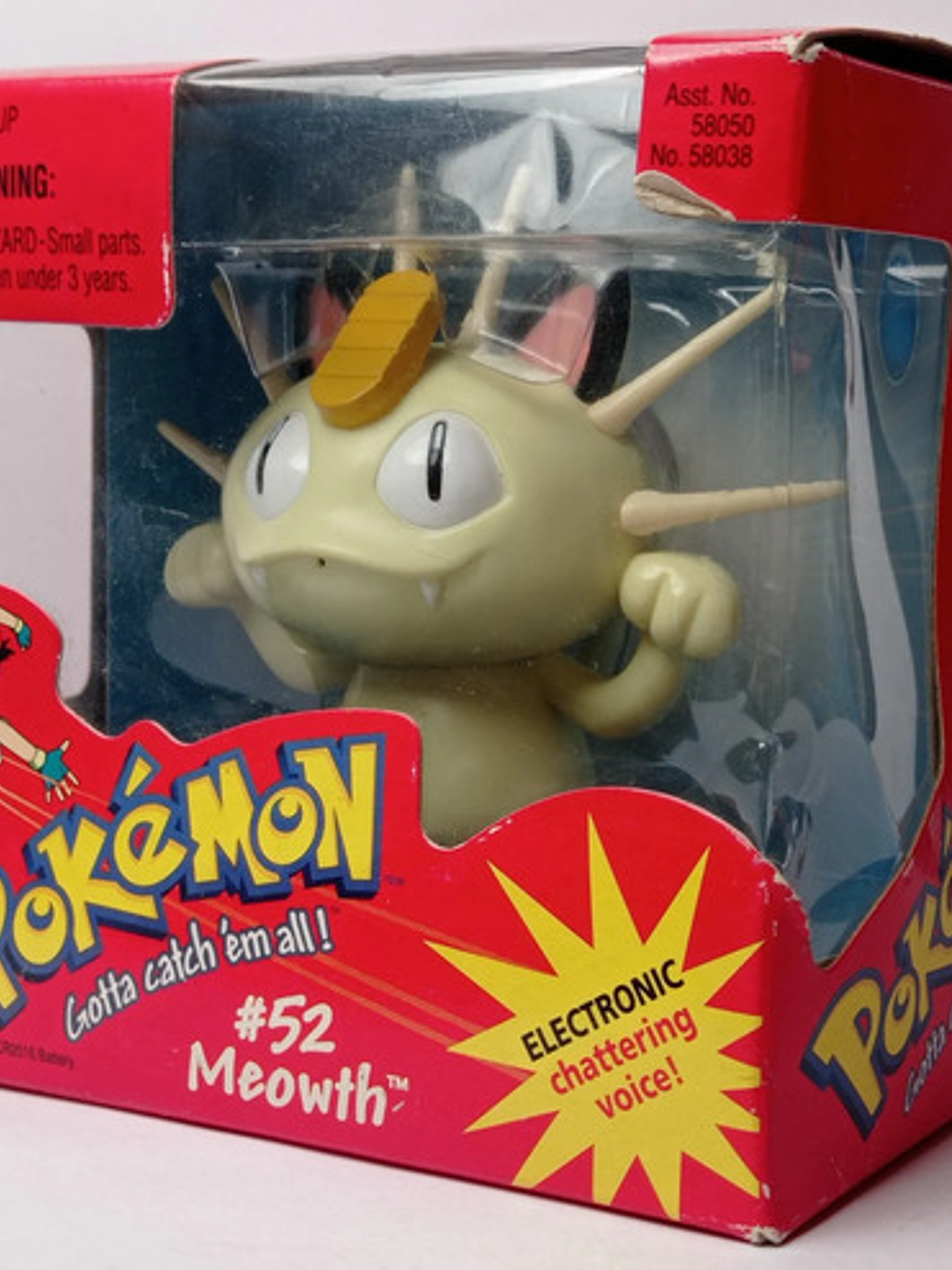 Meowth 1998 Nintendo Hasbro Pokemon Electronic 3