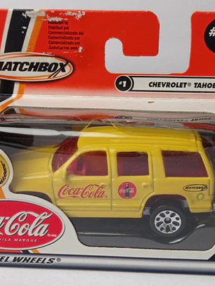 Chevrolet Tahoe Coca Cola 2002 Matchbox Mattel