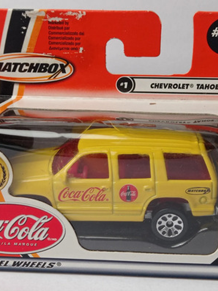 Chevrolet Tahoe Coca Cola 2002 Matchbox Mattel 1