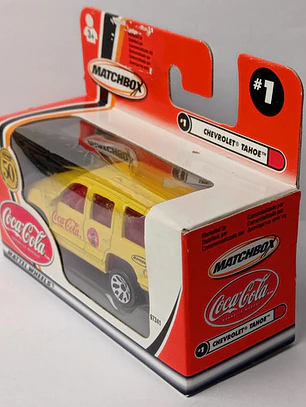 Chevrolet Tahoe Coca Cola 2002 Matchbox Mattel