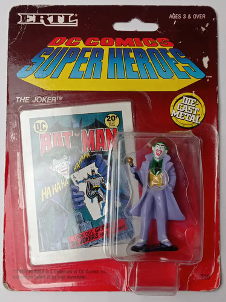 The Joker 1990 Batman Dc Comics Super Heroes Toy Biz 1