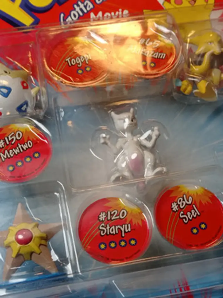Staryu + Alakazam + Seel + 1999 Hasbro Pokemon Nintendo 5