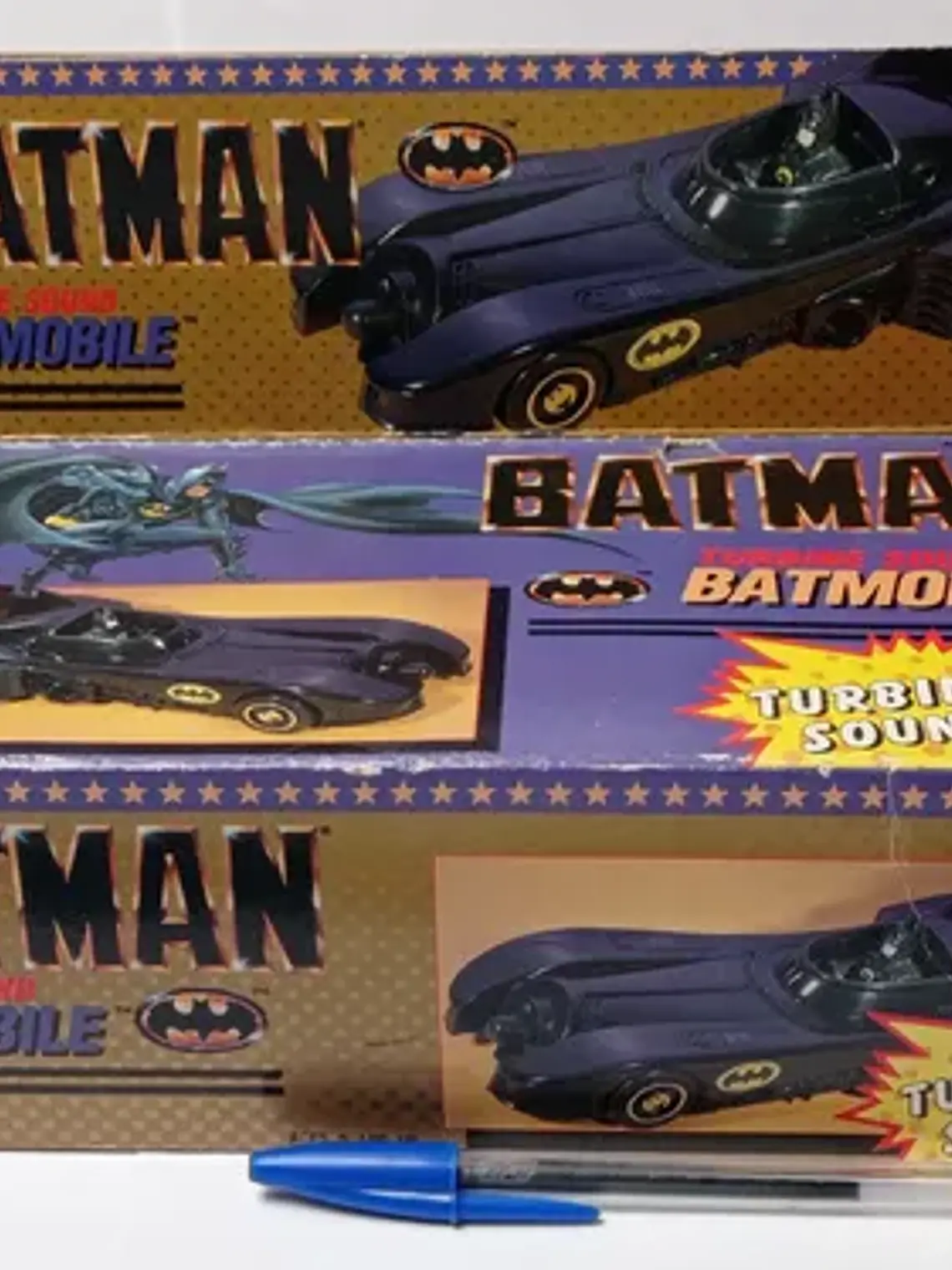 Batmobile Turbine Sound 1989 Batman Dc Negro 6