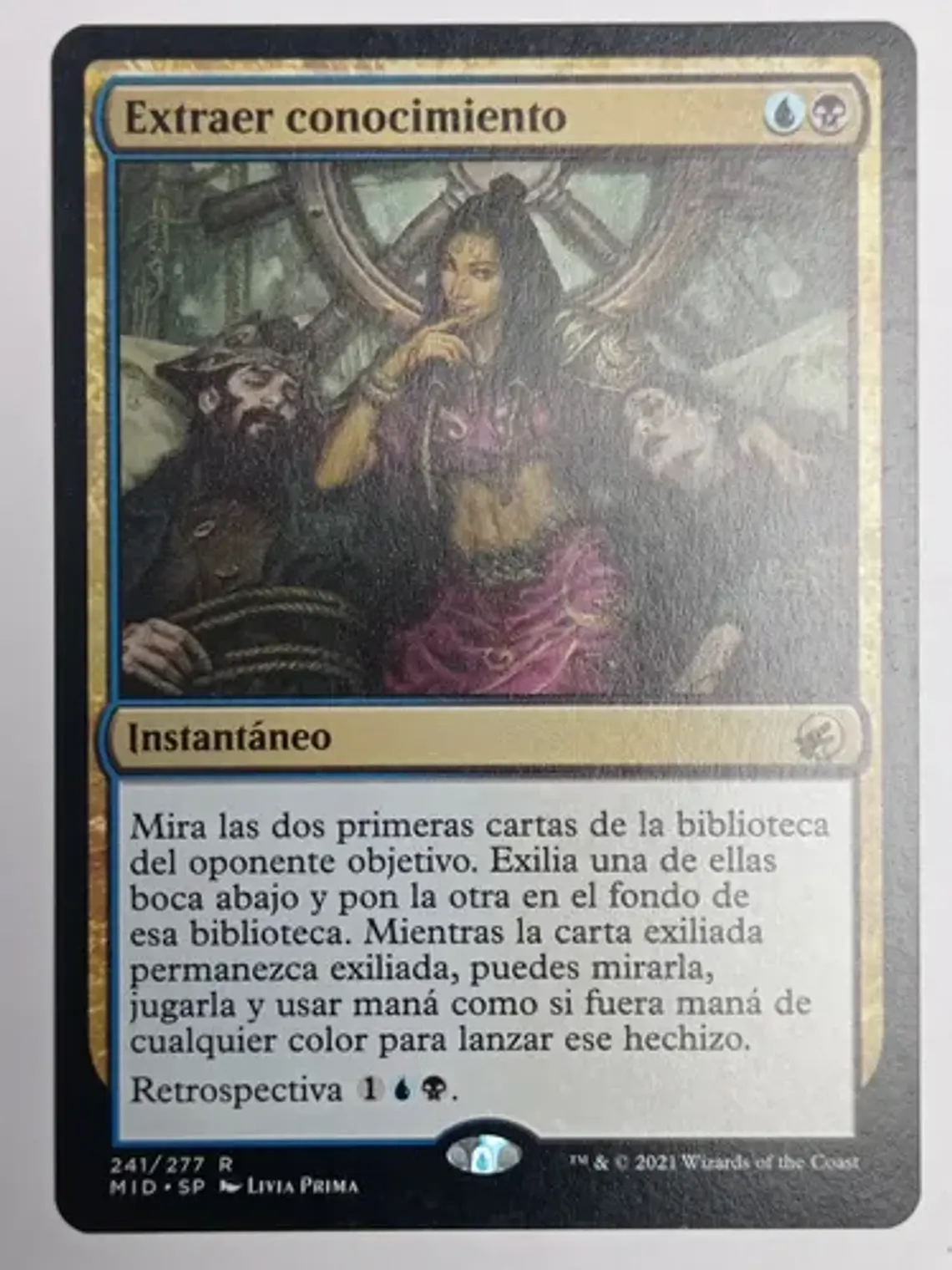 Extraer Conocimiento [innistrad] Mtg 1