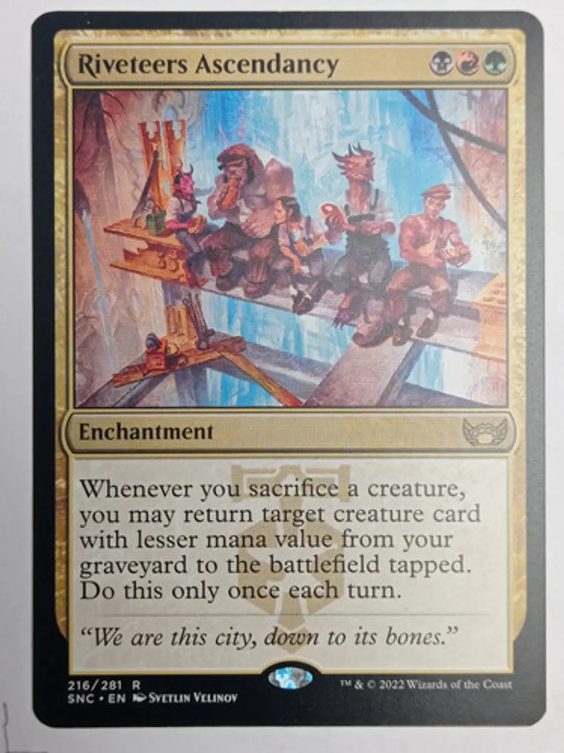 Riveteers Ascendancy [capenna] Mtg 1
