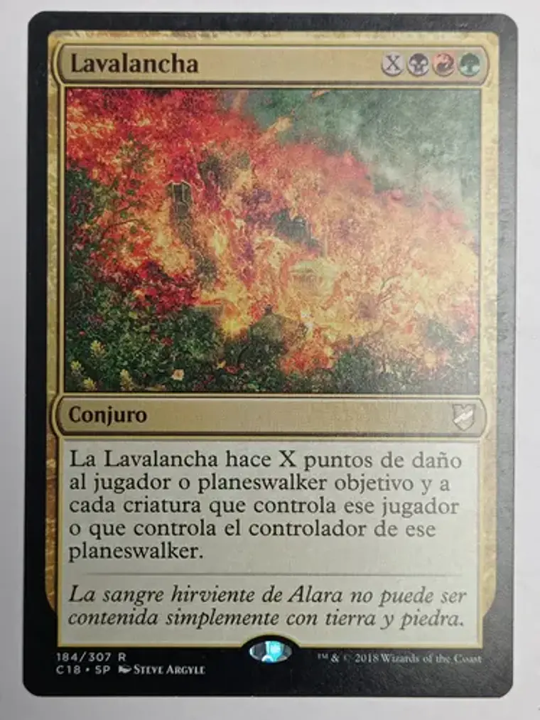 Lavalancha [c18] Mtg 1