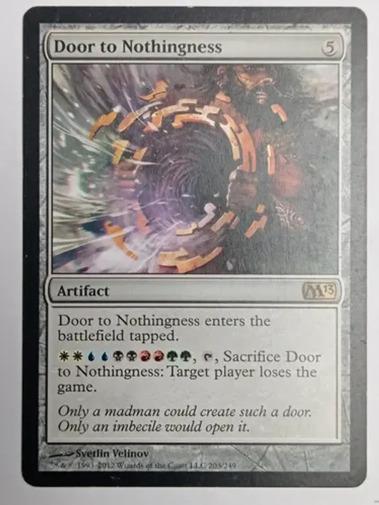 Door To Nothingness [m13] Mtg 1