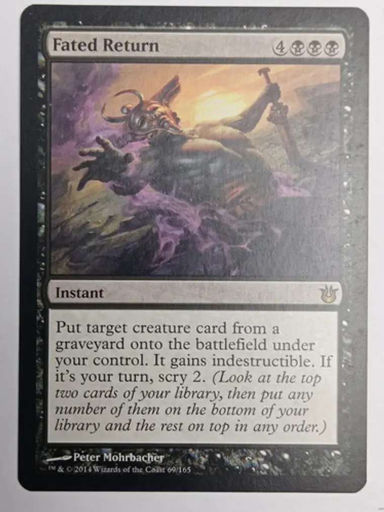 Fated Return [born Gods] Mtg 1