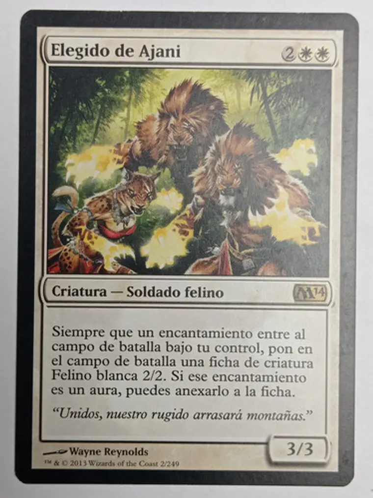 Elegido De Ajani [m14] Mtg 1