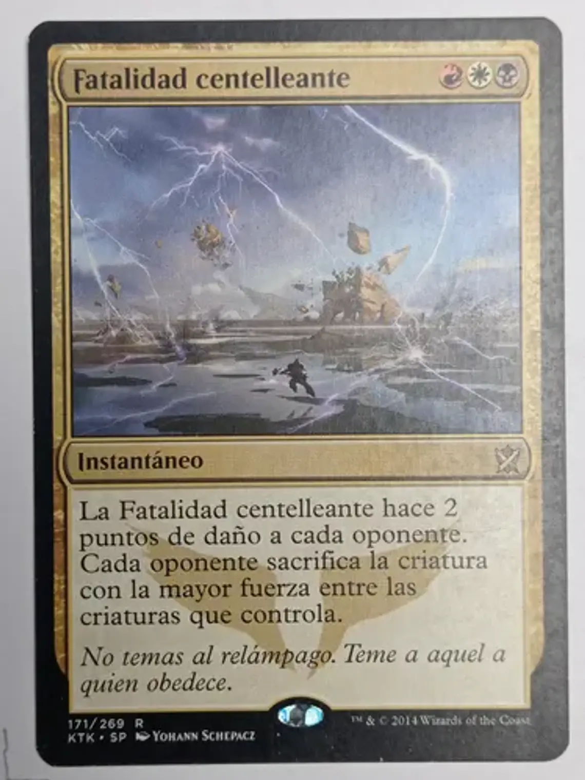Fatalidad Centelleante [tarkir] Mtg 1