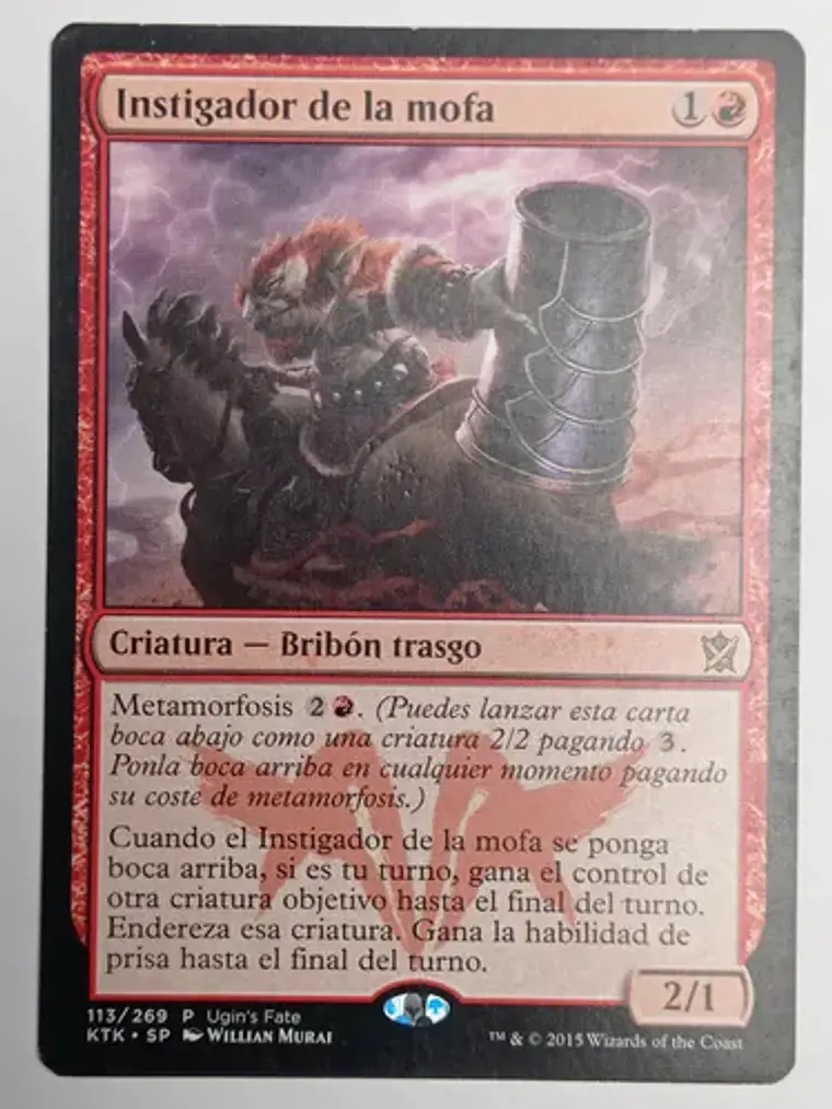 Instigador De La Mofa [ugin's Fate] Mtg 1