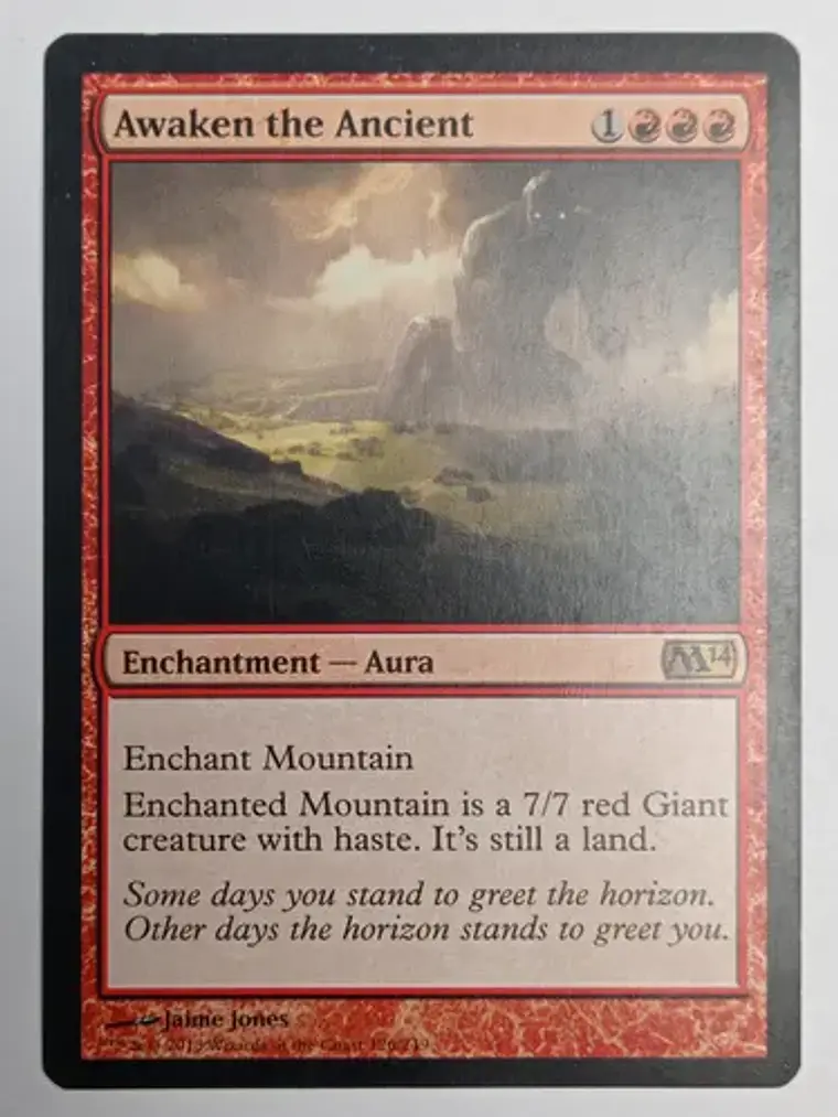 Awaken The Ancient [m14] Mtg 1
