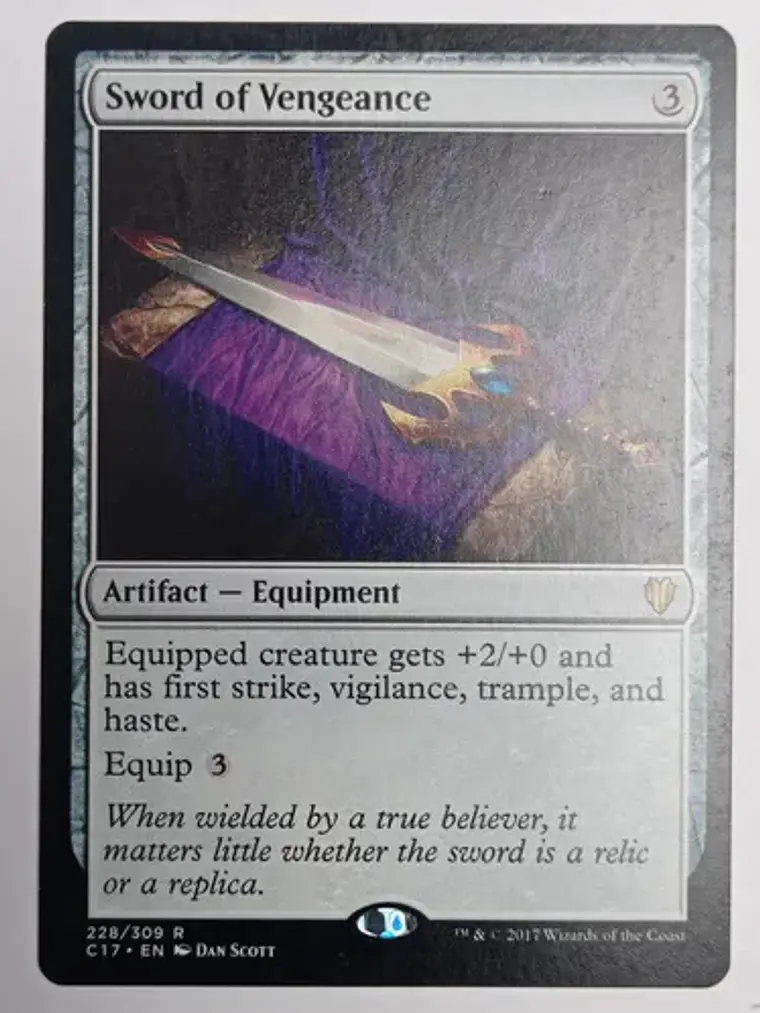 Sword Of Vengeance [c17] Mtg 1