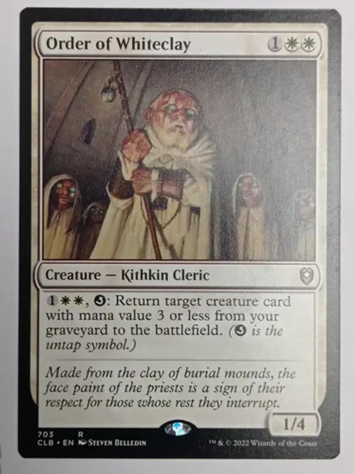 Order Of Whiteclay [baldur's Gate] Mtg 1