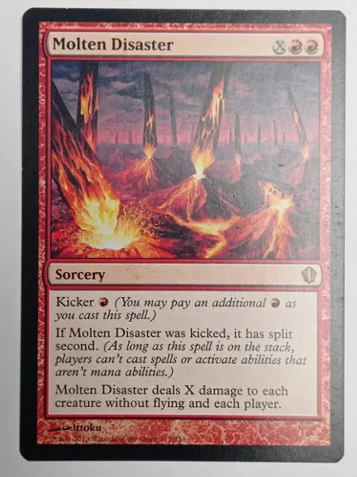 Molten Disaster [c13] Mtg 1