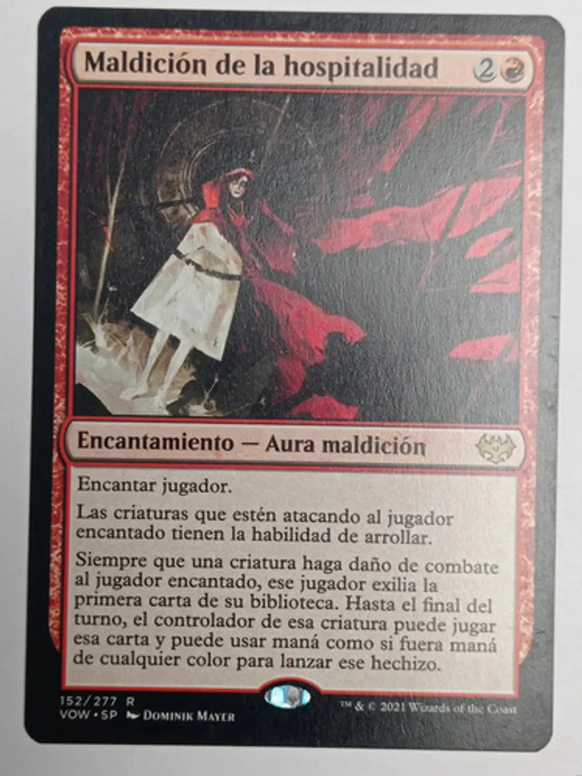 Maldicion De La Hospitalidad [crimson Vow] Mtg 1