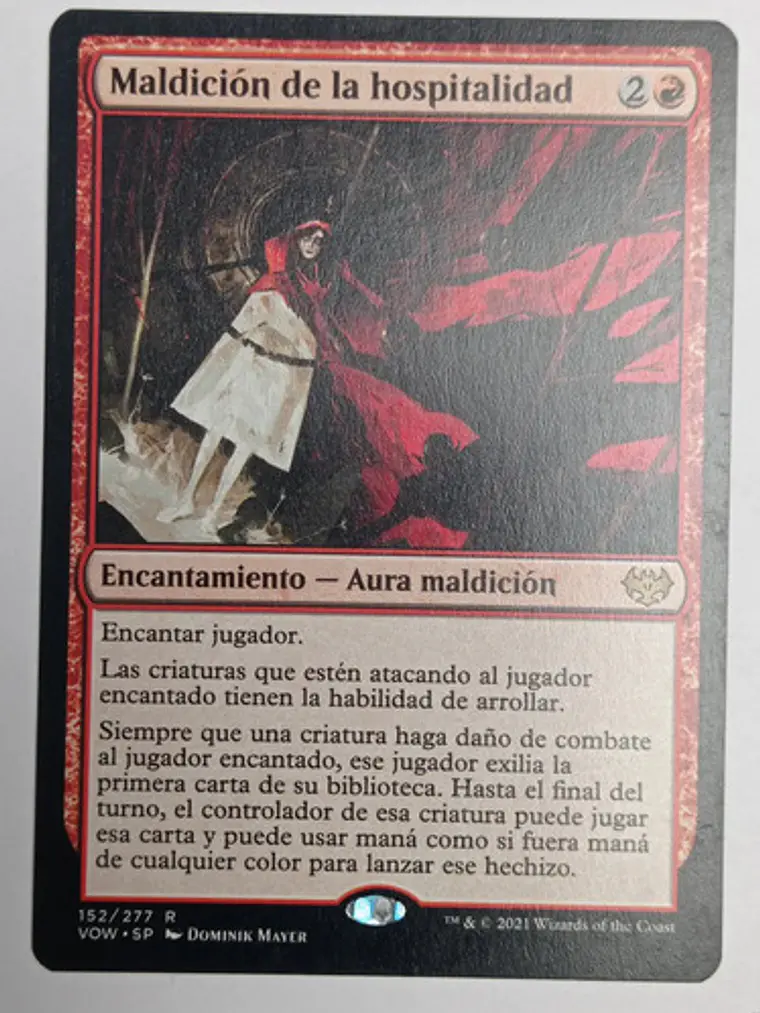 Maldicion De La Hospitalidad [crimson Vow] Mtg 1