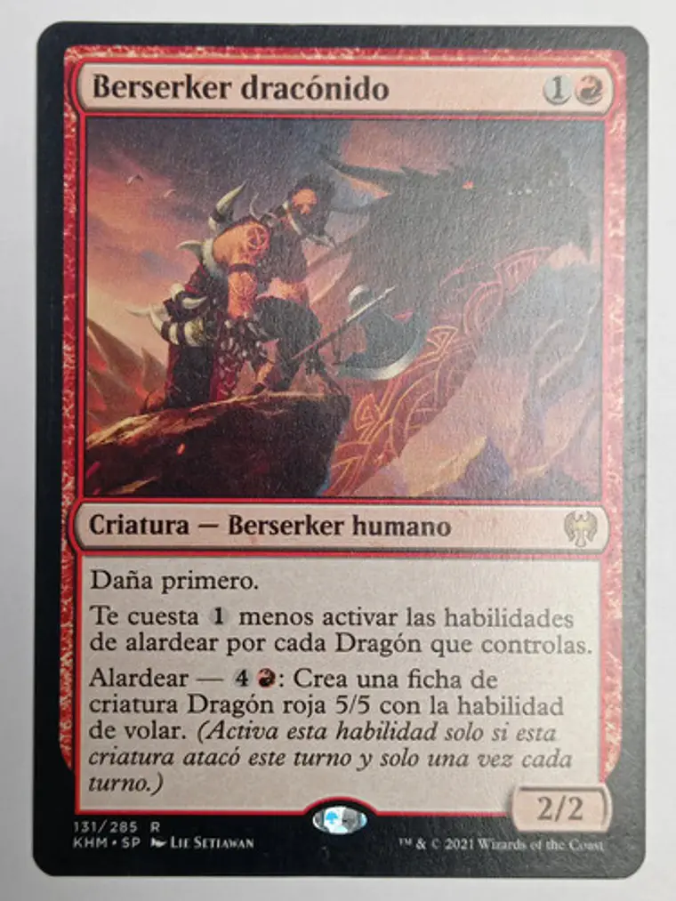 Berserker Draconido [kaldheim] Mtg 1