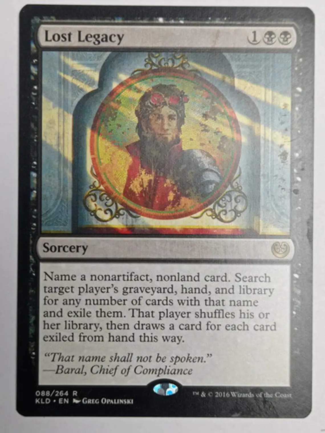 Lost Legacy [kaladesh] Mtg 1