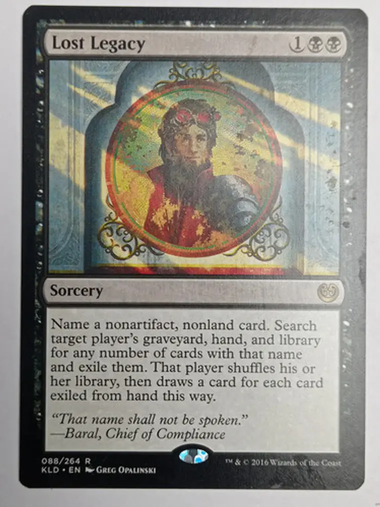 Lost Legacy [kaladesh] Mtg 1