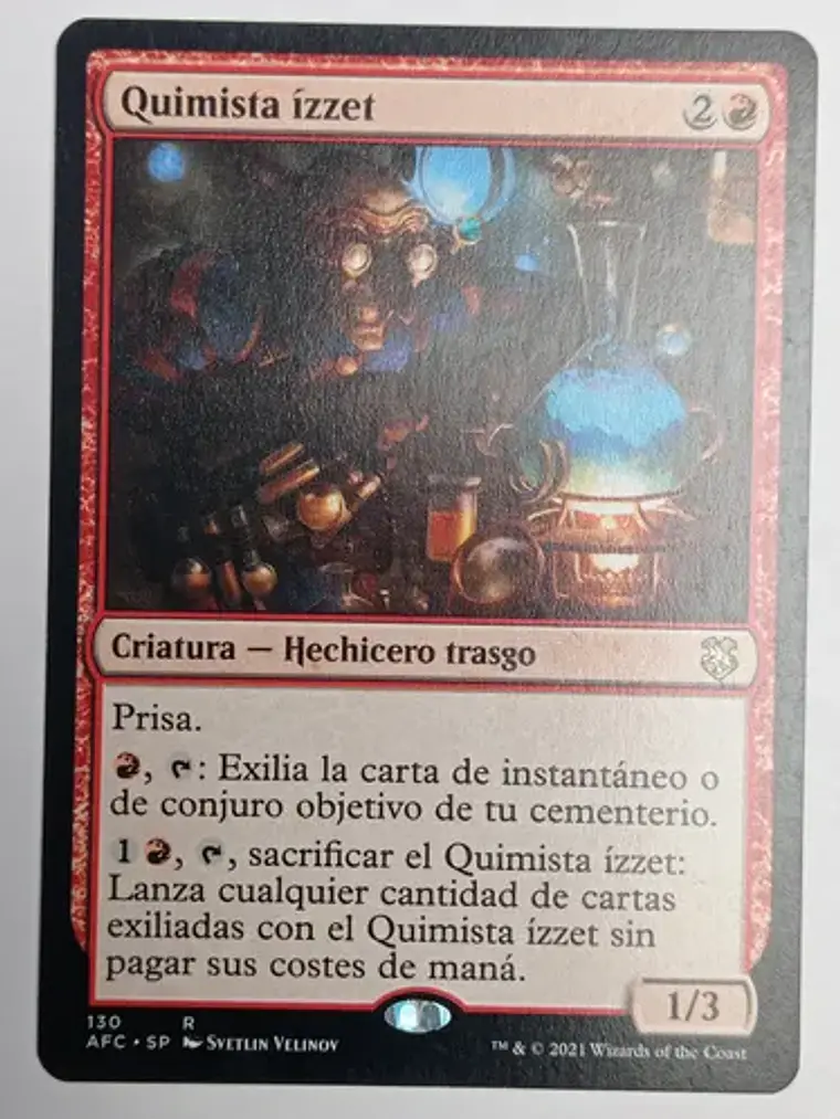 Quimista Izzet [forgotten Realms] Mtg 1