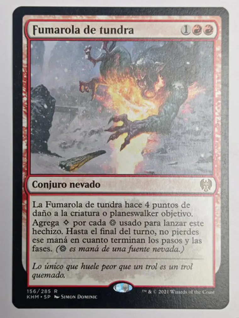 Fumarola De Tundra [kaldheim] Mtg 1
