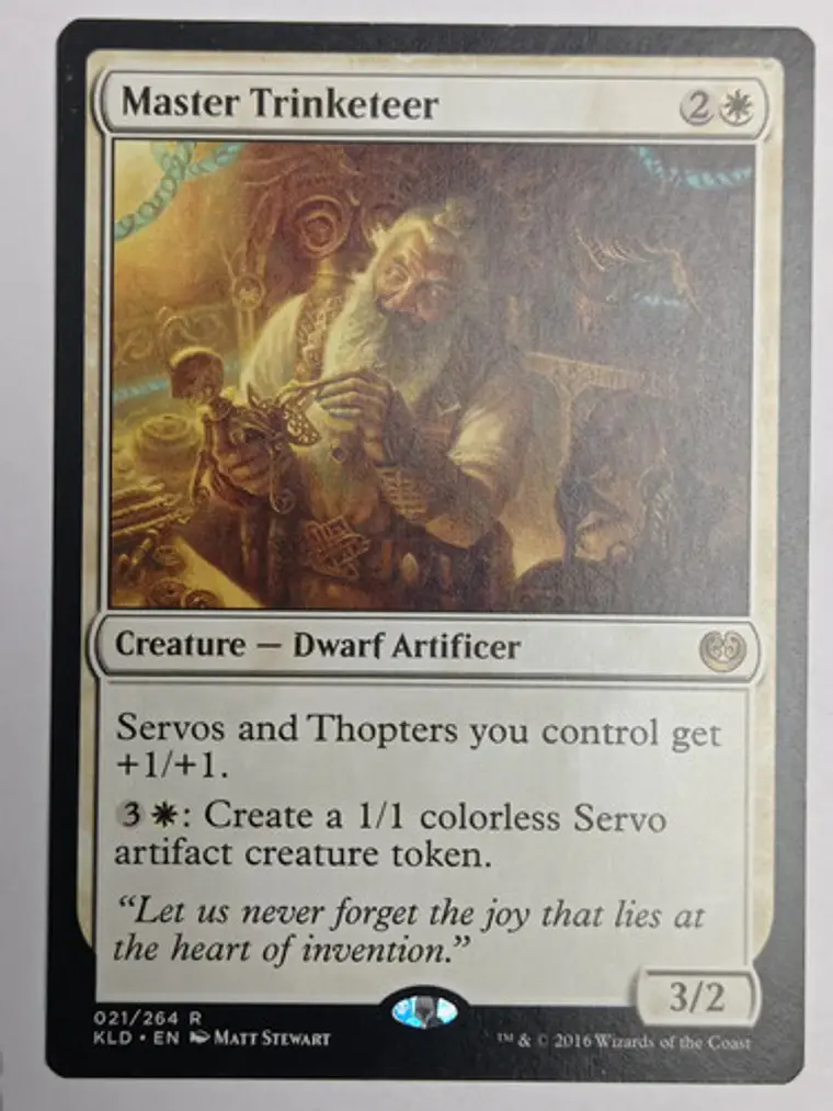 Master Trinketeer [kaladesh] Mtg 1