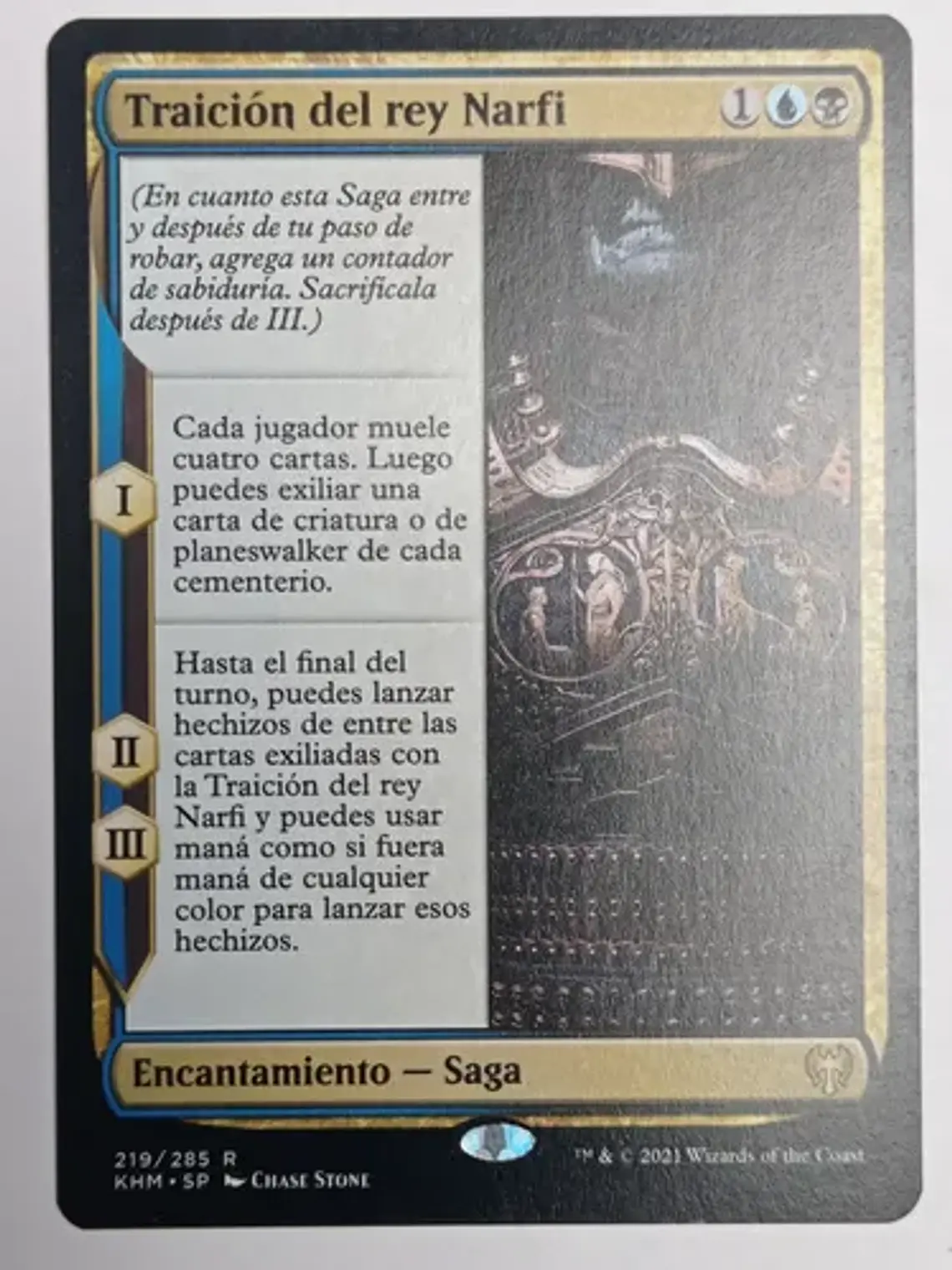 Traicion Del Rey Narfi [kaldheim] Mtg 1