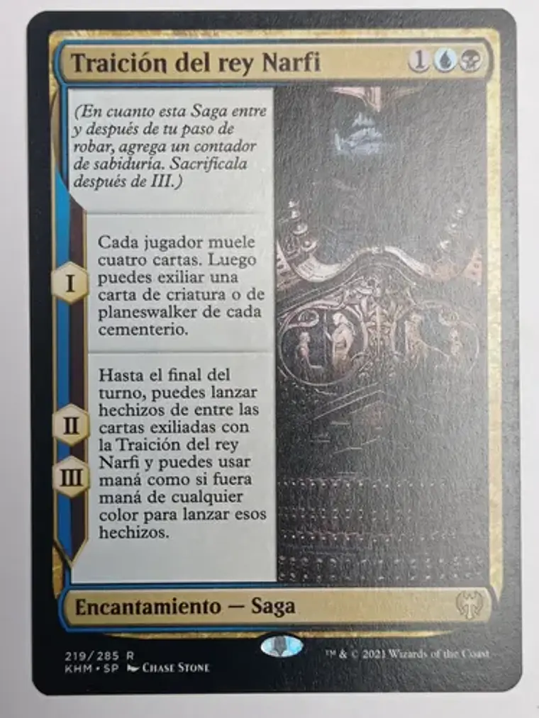 Traicion Del Rey Narfi [kaldheim] Mtg 1