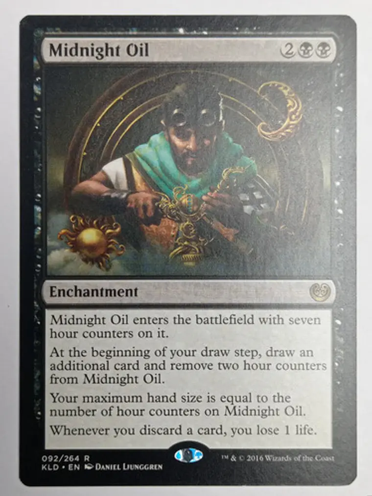 Midnight Oil [kaladesh] Mtg 1