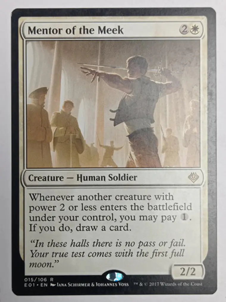 Mentor Of The Meek [nicol Bolas] Mtg 1