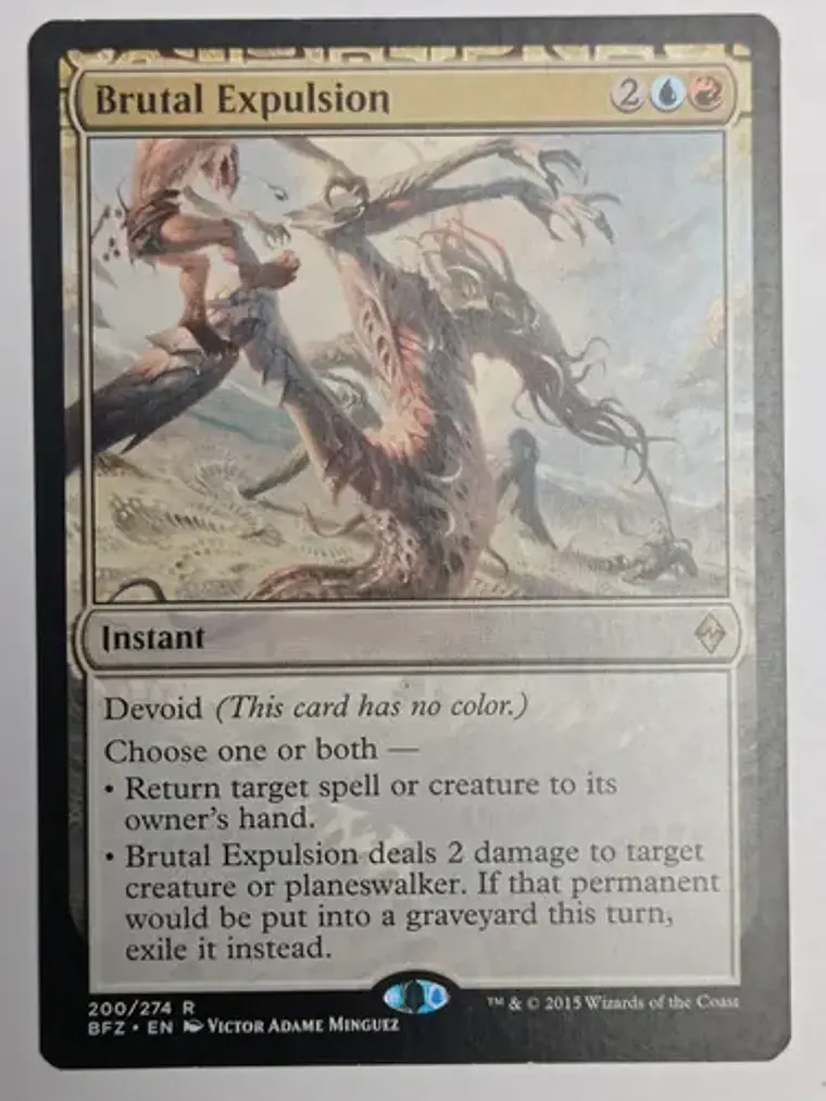 Brutal Expulsion [zendikar] Mtg 1