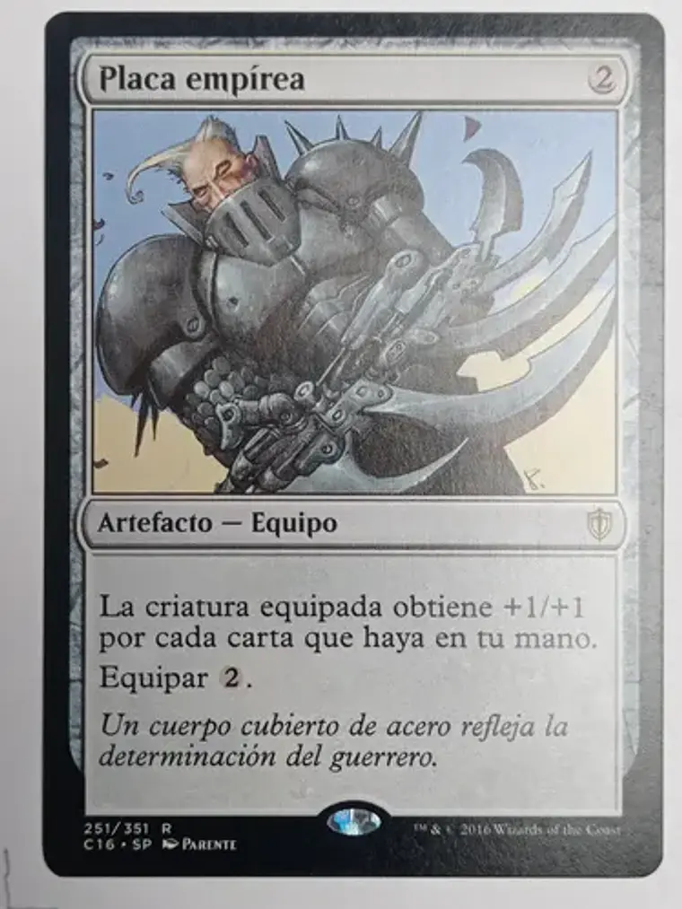 Carta Magic Placa Empirea [c16] Mtg 1